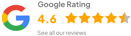 Google Review Badge - 4.6 - Dark