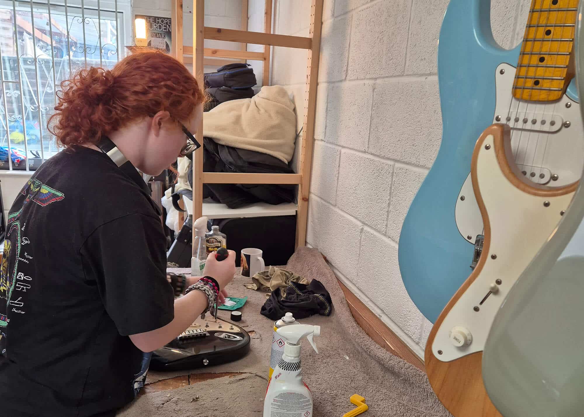 Guitar servicing and repairs at String Theory Guitars